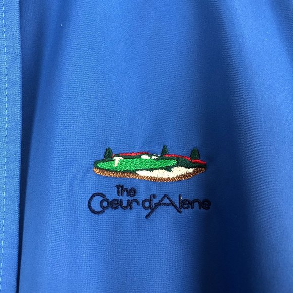 Cutter & Buck Women's Small Blue Grey The Coeur d'Alene Full Zip Golf Jacket - Picture 3 of 14